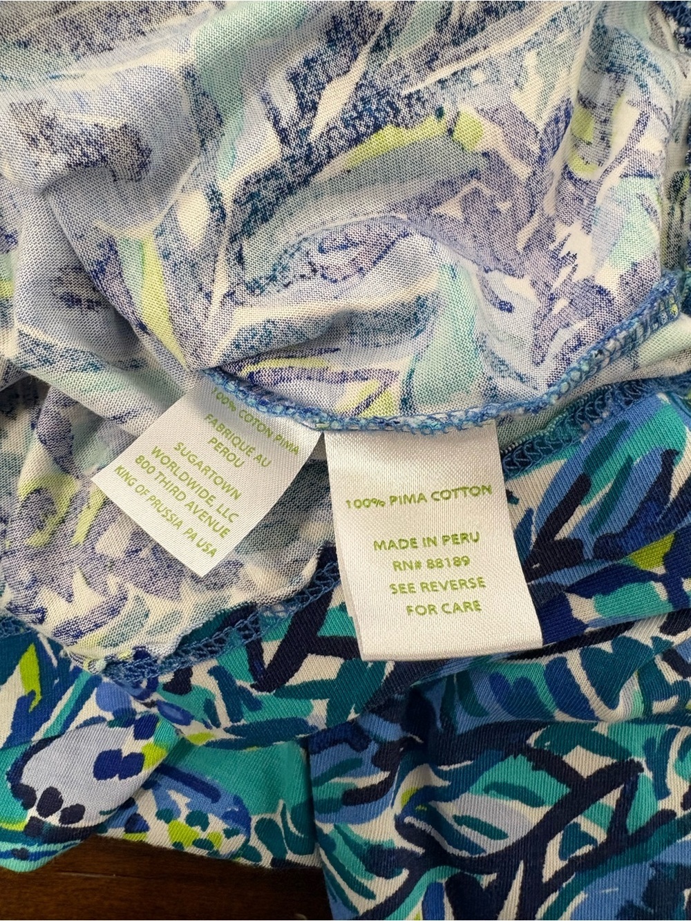 Lilly Pulitzer Hollee Dress Sneak A Break Floral Bennett Blue Cutout Size Small - Picture 8 of 10